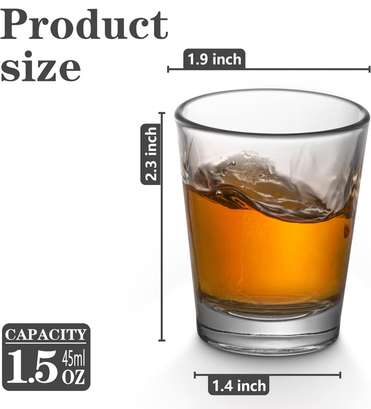 1.5 oz Personalized Shot Experience