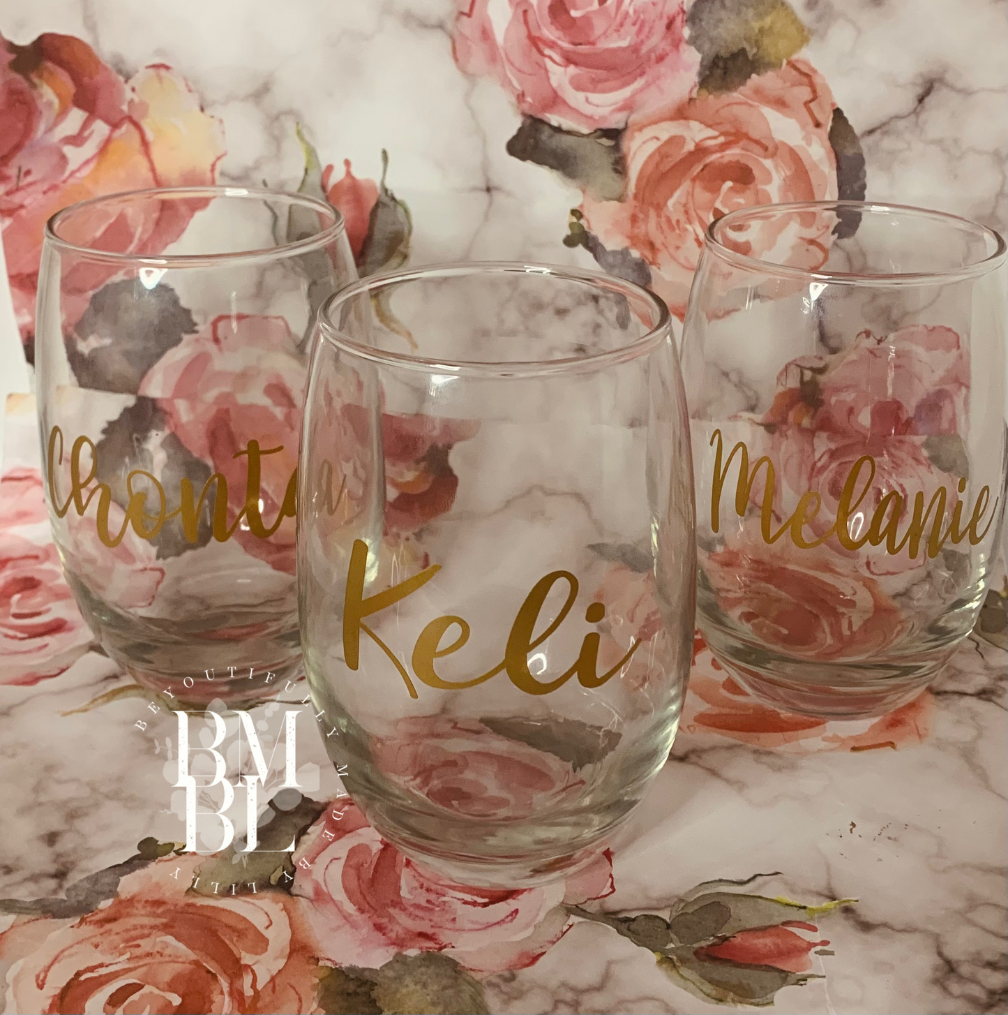 Personalized Wine Glass