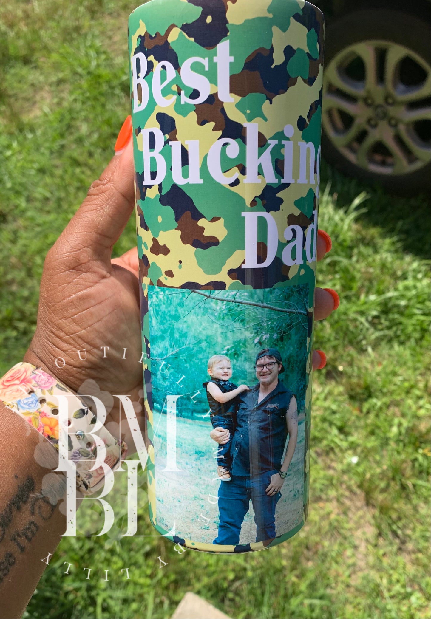 Custom tumbler