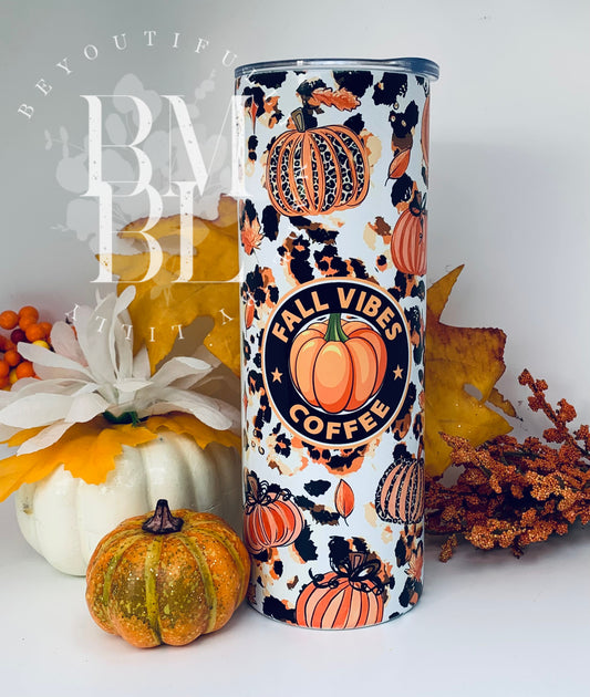 Fall vibes 20oz tumbler