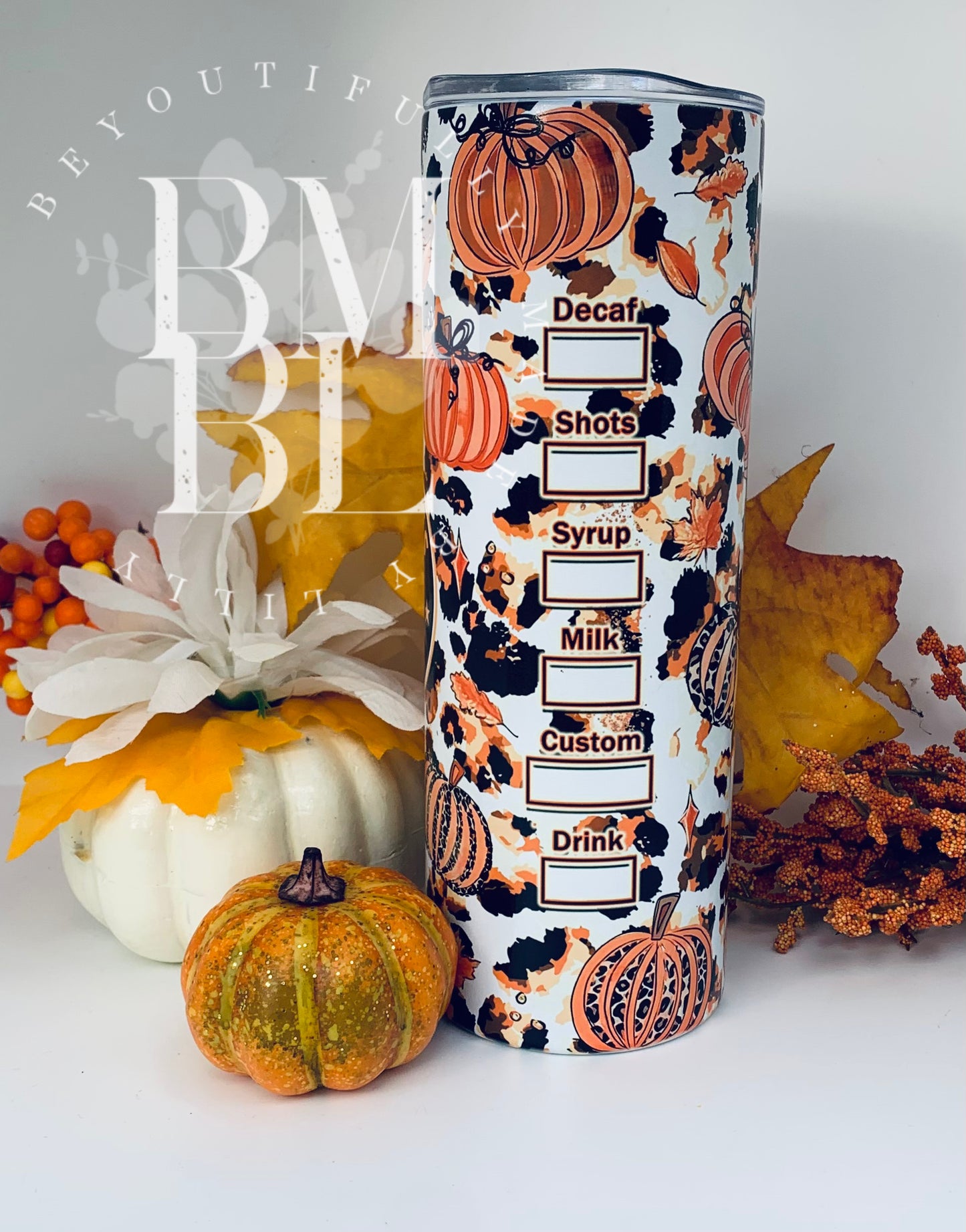 Fall vibes 20oz tumbler