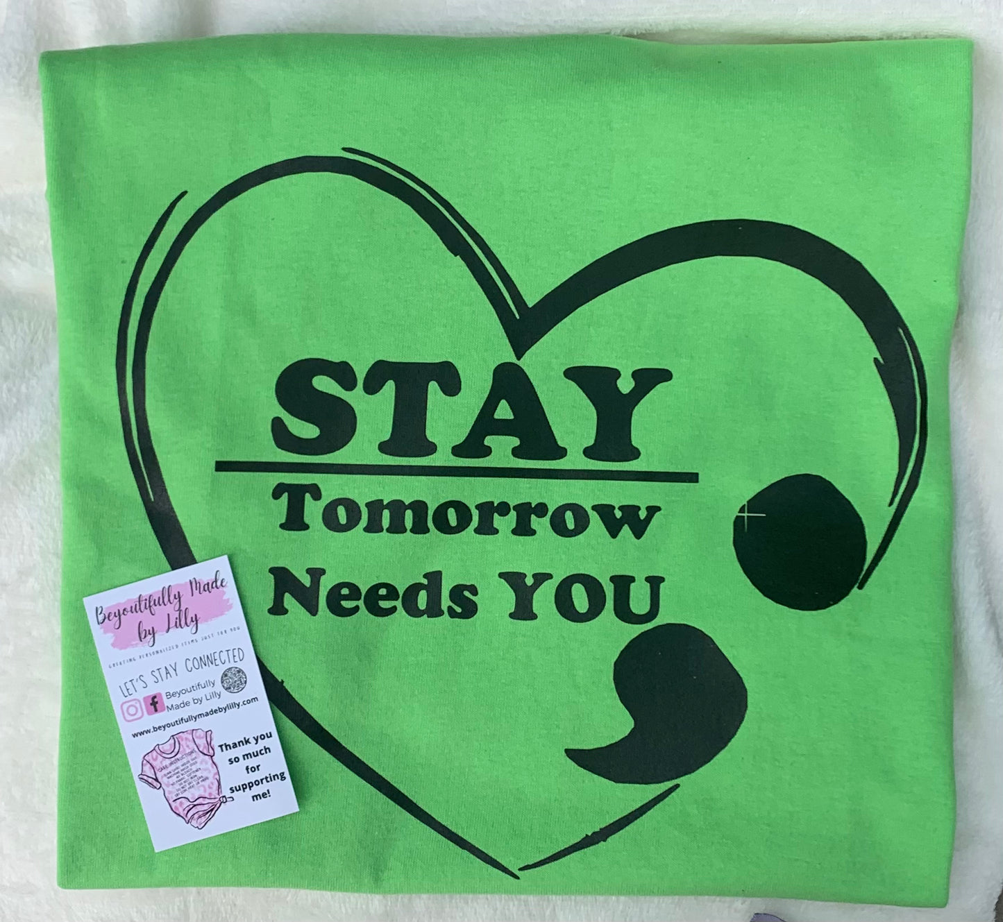 Stay Tomorrow Needs You